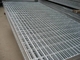 Twisted / Round Bar Galvanized Serrated Grating , 30 X 5 Bearing Bar Grating supplier