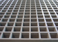 Square Mesh Plastic Floor Grating Grey Color Fire Resistance Material supplier