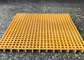 FRP Plastic Floor Grating Acid / Alkali Resistant 25 X 38 X 38mm Dimension supplier