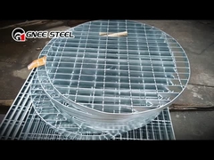 Serrated Type Metal Grate Flooring Steel Grating Platform Twisted Bar