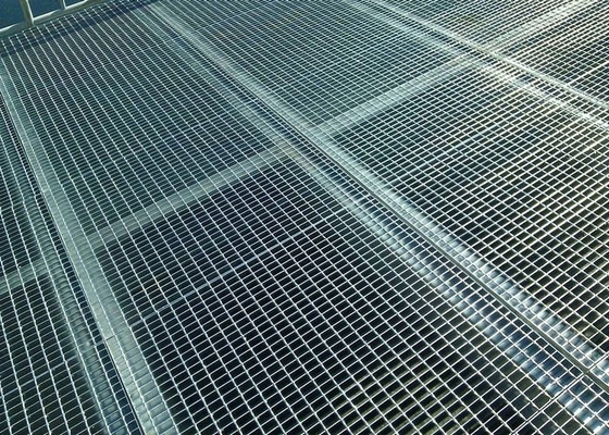 China Custom Industrial Grate Flooring , ISO 9001 Stainless Steel Open Grid Flooring supplier