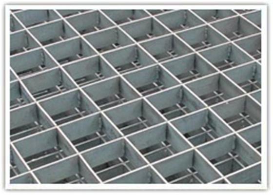 China Floor Pressure Locked Steel Grating Metal Grid Hot Galvanized Anti - Sliding supplier