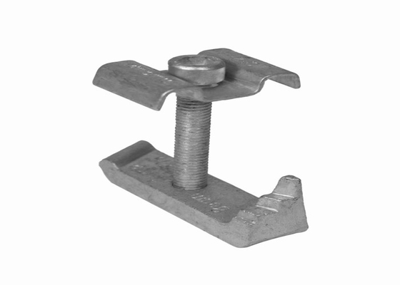 China 30 X 3 M Galvanised Grating Clips , 5mm / 6mm Bearing Bar Saddle Clip Fasteners supplier