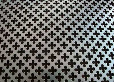 China 4mm Thickness Perforated Metal Mesh 40% Filter Rating Acid - Resisting supplier