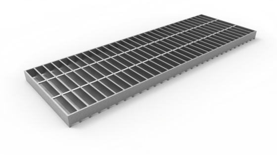 China Heavy-Duty Galvanized Steel Grating for Safe Stair Treads Grating Fence for Security supplier