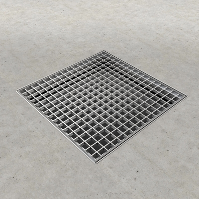 Stainless Steel Grating High-load-bearing Anti-slip Q235/Q345/SS304/SS316 Material