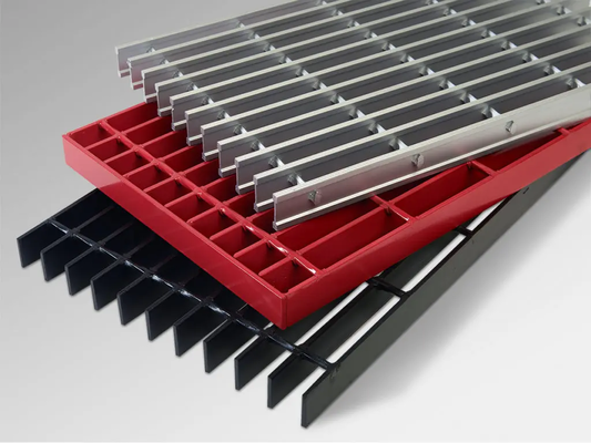Heavy Duty Q235/Q345 Carbon Steel Grating with 3/4/5/6/8/9/10mm Thickness and 5 Years Warranty