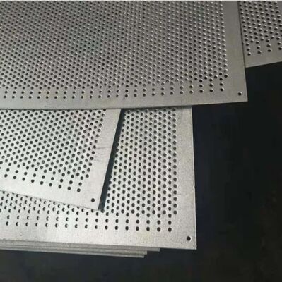 Galvanized Steel Round Hole Expanded Metal Mesh Light and Cost Efficient Perforated Metal Sheet
