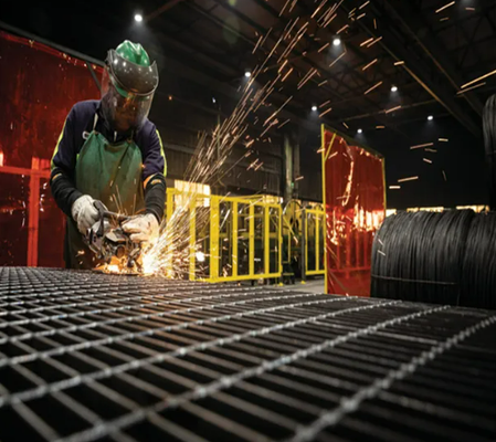 Outdoor Hot DIP Galvanized Steel Bar Grating with Anti-Slip Performance for Flooring