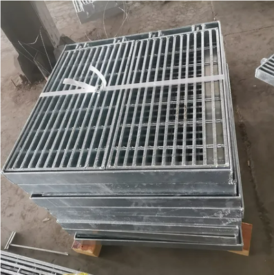 Galvanized Welded Steel Grating with Serrated Surface for Platform Walkways