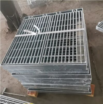 Hot-Dip Galvanized Heavy Duty Steel Grating with Corrosion Resistance and 40-50 Years Lifespan for Floor Applications