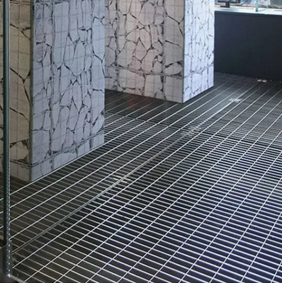 10"X24"X1.25" Heavy Duty Slip Resistant Steel Bar Grating for Industrial Flooring