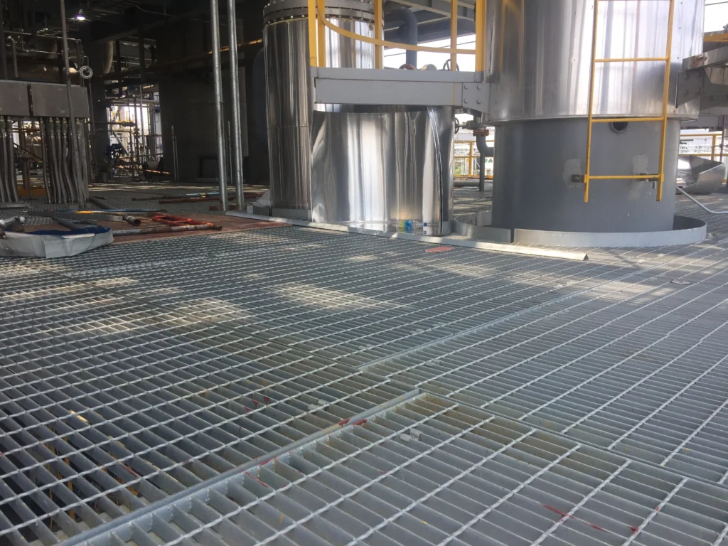 Galvanized Steel Grating with Non-Slip Surface