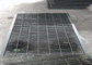 SGS Metal Grates For Driveways / Rectangular Gutter 50 / 100mm Twisted Bar Pitch supplier