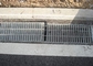Black / Silver Steel Grating Drain Cover 3mm / 5mm / Custom Thickness supplier