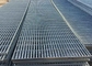 Plain Type Metal Walkway Grating , 25 X 5 / 30 X 3 Galvanized Floor Grating supplier