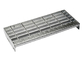 With nosing Galvanzied Steel Stair Treads Bearing Bar 25mm x 3mm supplier