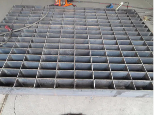 Welded Serrated Plain Bar Carbon Steel Structure Grating supplier