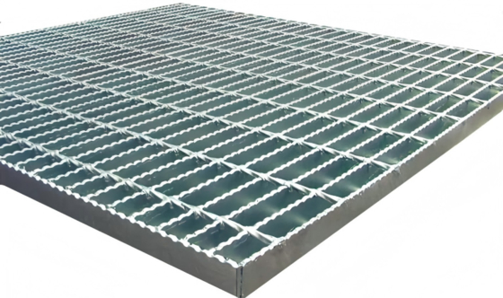 Building Materials Galvanized Metal Steel Bar Grating with Fixing Clips for Municipal Projects supplier