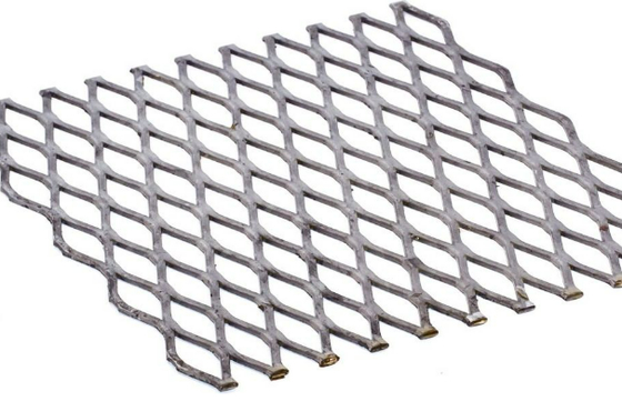 Raised Aluminium Expanded Metal Mesh