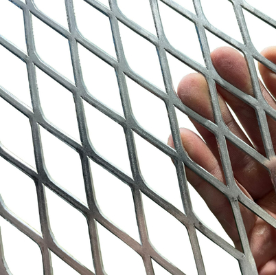 Raised Aluminium Expanded Metal Mesh