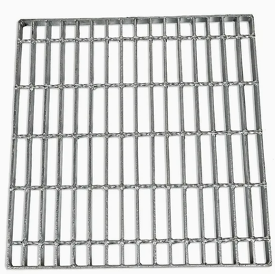Hot DIP Galvanized Catwalk Serrated Grating Metal Walkways Stainless Steel Weld Bar Platform Steel Grating