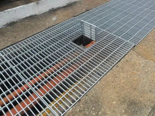 600*600 Stainless Steel 304 Basement Drain Cover and Sump Grating for Residential Areas