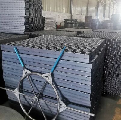 Galvanized Steel Grating with Smooth Plain Tooth for Industrial Commercial Building Materials and Metal Floor Grating