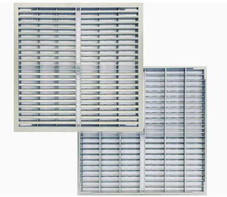 Heavy Duty Anti-Slip Serrated Type Hot-DIP Galvanized Steel Bar Grating for Outdoor Drainage