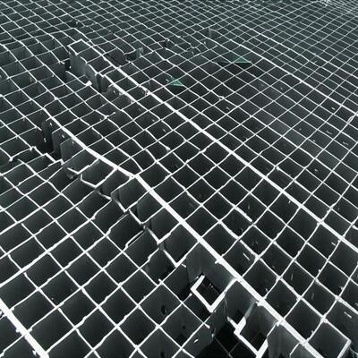 Heavy Duty Galvanized Steel Grating for Industrial Platform Flooring and Walkways