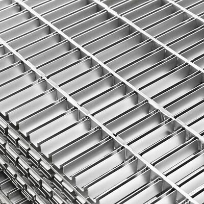 Hot DIP Galvanized Serrated Style Steel Grating with 25x3 Bearing Bar for Industrial Platforms