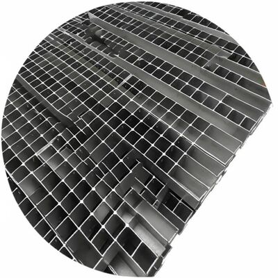 Hot-DIP Galvanized Steel Grating Stair Treads with Skid Resistant and Heavy Duty Features