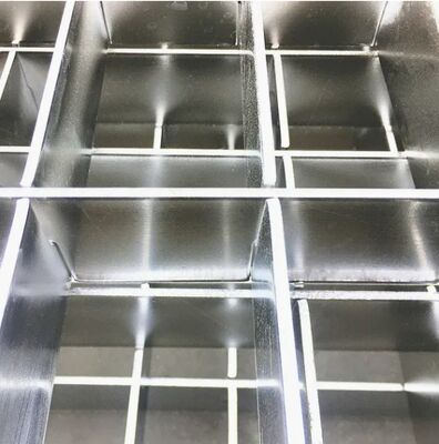 25X3mm Removable Galvanized Serrated Steel Grating for Anti-Slip Platforms and Walkways