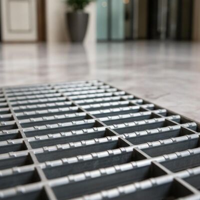 Polish Serrated Surface Standard Stainless Steel Bar Grating with Customizable Sizes for Industrial Use