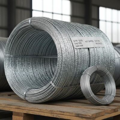 Hot Dipped Galvanized Iron Wire - Corrosion Resistant GI Steel Wire for Versatile Applications