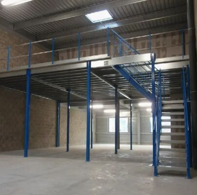 Customized High Load Capacity Steel Structure Platform with Adjustable Shelf Distance for Easy Assembly