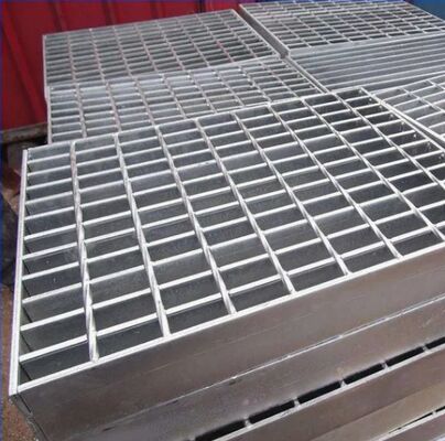 Hot-Dip Galvanized Anti-Slip Steel Grating with Customizable Sizes for Metal Bar Grating Platforms