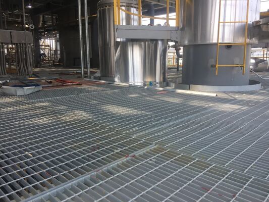 Heavy Duty Galvanized Welded Steel Grating for Industrial Metal Platforms