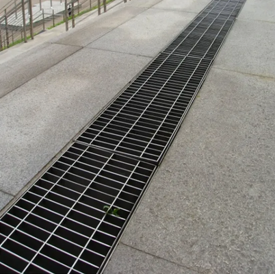 Australian Standard Hot Dipped Galvanized Steel Grating for Stair Treads and Industrial Walkways