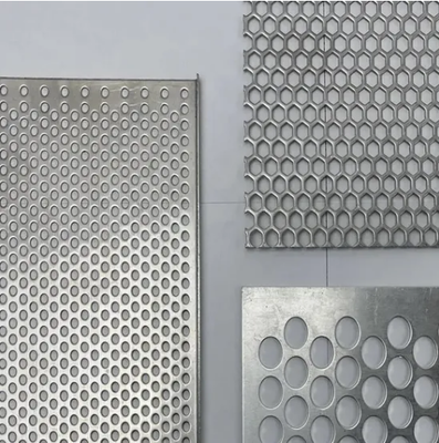 2mm Thick 41% Open Rating Stainless Steel Perforated Metal Mesh and Perforated Steel Sheet