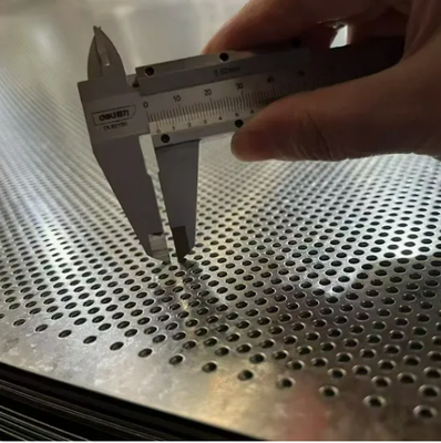 2mm Thick 41% Open Rating Stainless Steel Perforated Metal Mesh and Perforated Steel Sheet