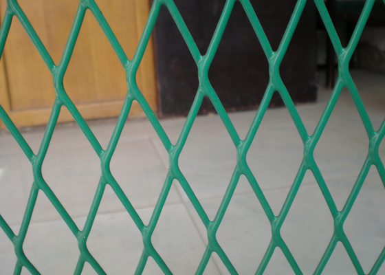Spraying Coating Expanded Metal Mesh 1.5mm Thickness Plate Punching Weaving