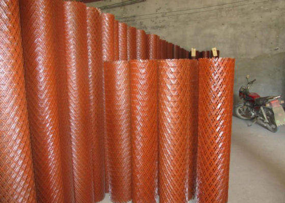 EMW Medium Expanded Metal Mesh Sheet For Highway Fencing Rhombus Hole