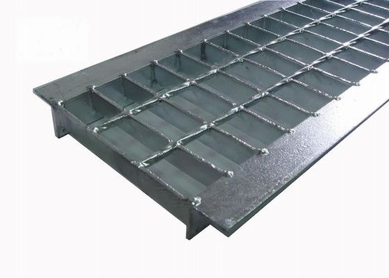 Twisted Bar Steel Grating Drain Cover Bearing Bar Pitch 30mm Free Sample