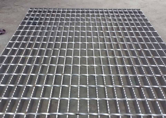SS Grating Twisted Bar Steel Floor Grating 6 x 6mm Plain Bar 32mm x 5mm