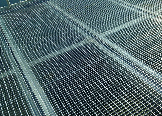 Closed End Plain Platform Steel Grating Welded Bar Grating 6m Length