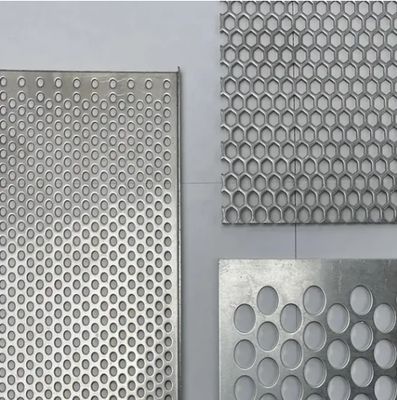 High-Strength Perforated Plates Anti-Corrosion Metal Mesh Panels