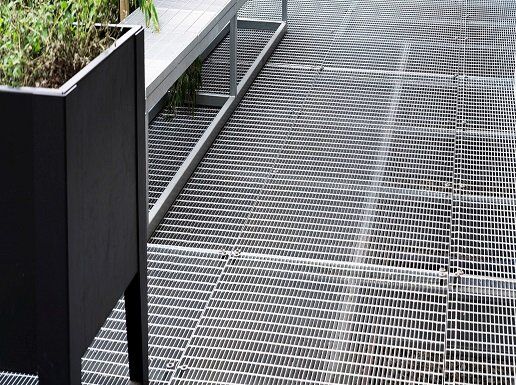 Hot-DIP Galvanized Stainless Steel Grating for Outdoor Exterior Stair Treads and Platform Walkways